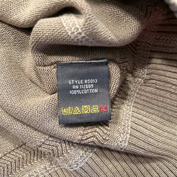 NWT BKE Khaki BLAINE ATHLETIC FIT Full Zip Up Sweater/Cardigan SZ M - Picture 4 of 6